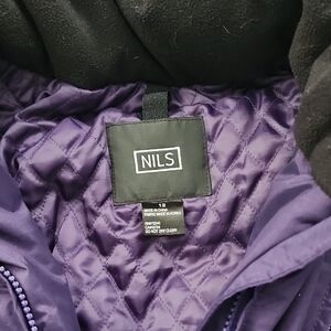 NILS Deep Purple Quilted Outerwear
